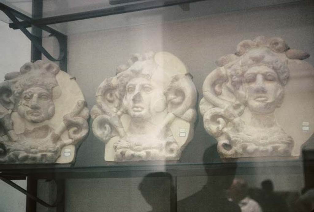 VIII.7.31 Pompeii. August 1965. Heads on display in the Pompeii Antiquarium. 
Photo courtesy of Rick Bauer.

1965%20Aug%20-%20%5b031%5d