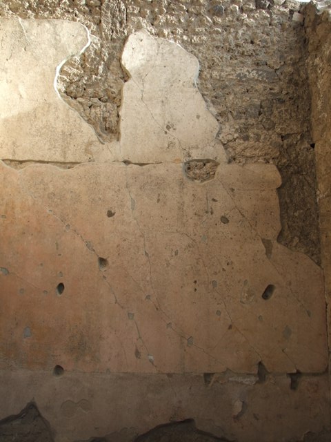 IX.1.20 Pompeii. December 2007. Room 7, decorated floor in north-west corner.