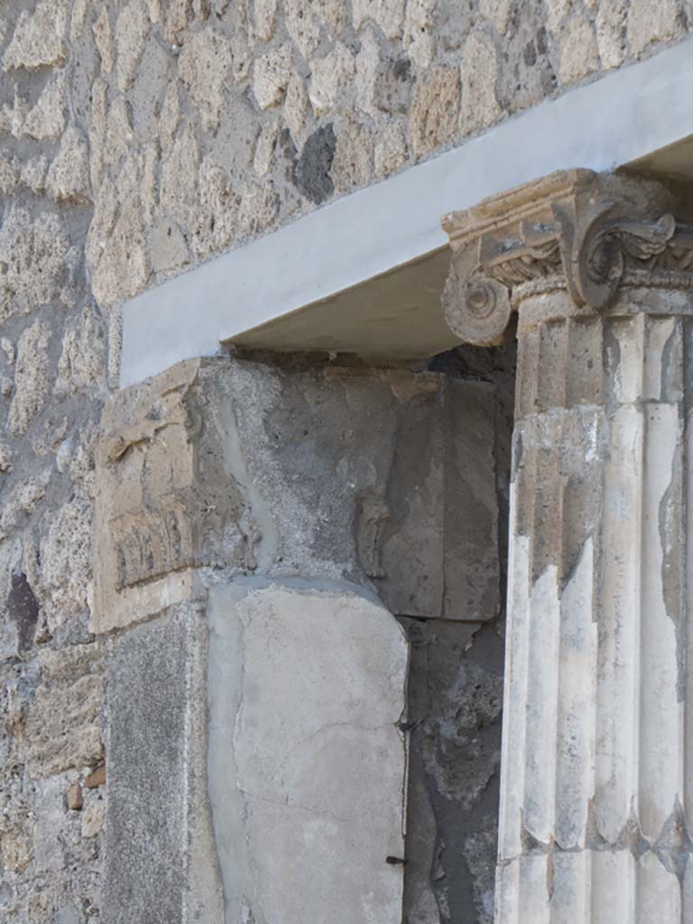 IX.1.20 Pompeii. W.344. Room 9, centre of east wall of triclinium, painting of Venus and Hesperus.
Detail from photo by Tatiana Warscher. Photo © Deutsches Archäologisches Institut, Abteilung Rom, Arkiv. 
