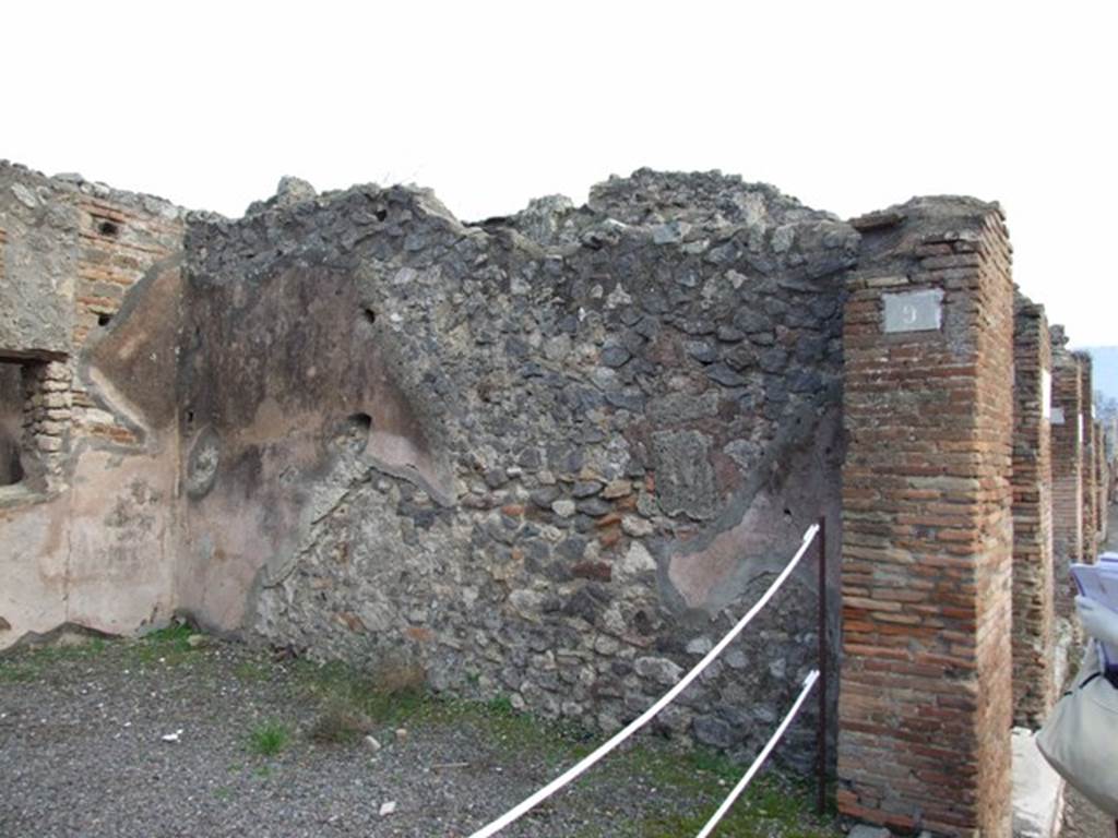 IX.2.9 Pompeii. December 2007. South wall.
