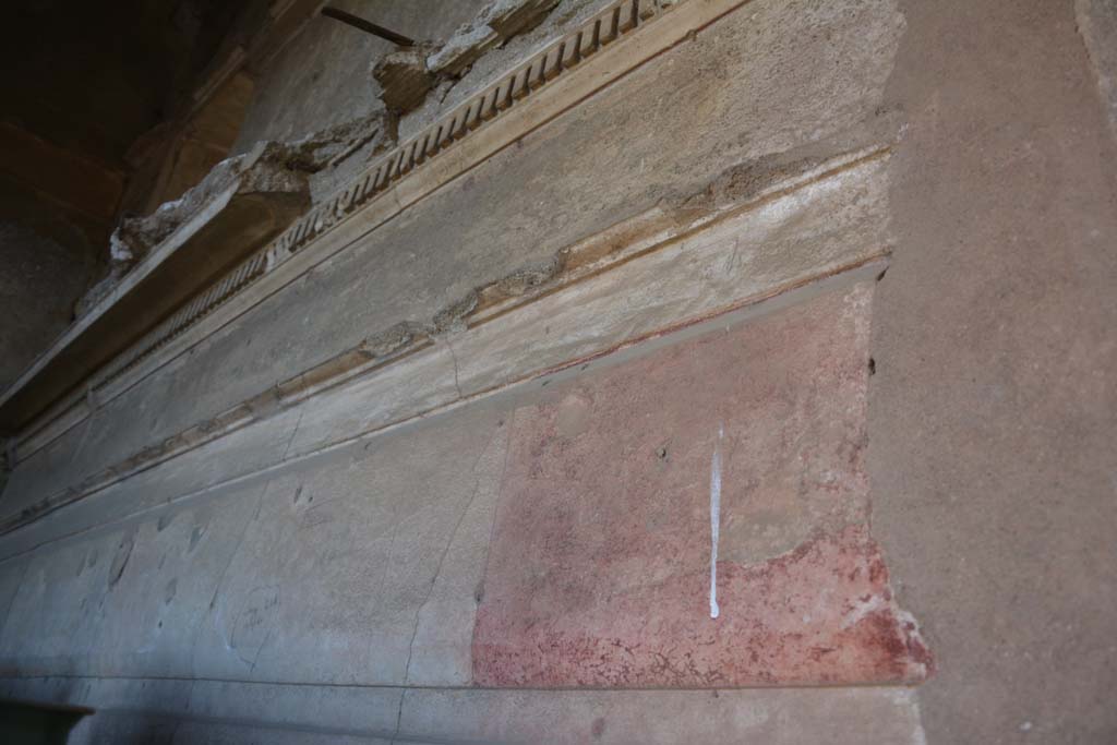 IX.2.17 Pompeii. October 2019. Room 2, detail of First Style decoration on east wall. 
Foto Annette Haug, ERC Grant 681269 DÉCOR.
