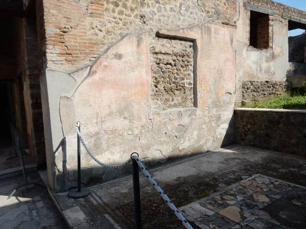 IX.3.5 Pompeii.  March 2009. Room 12. Tablinum.   North wall.