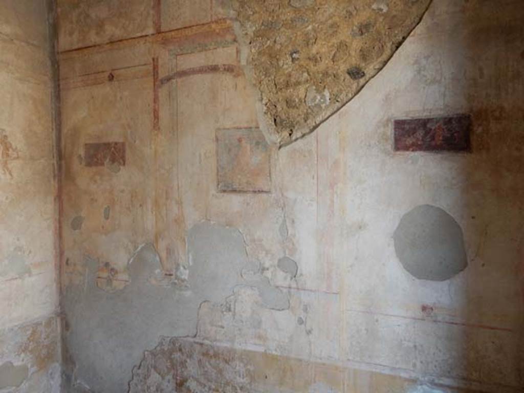 IX.3.5 Pompeii. May 2015. Room 15, west wall. Photo courtesy of Buzz Ferebee.