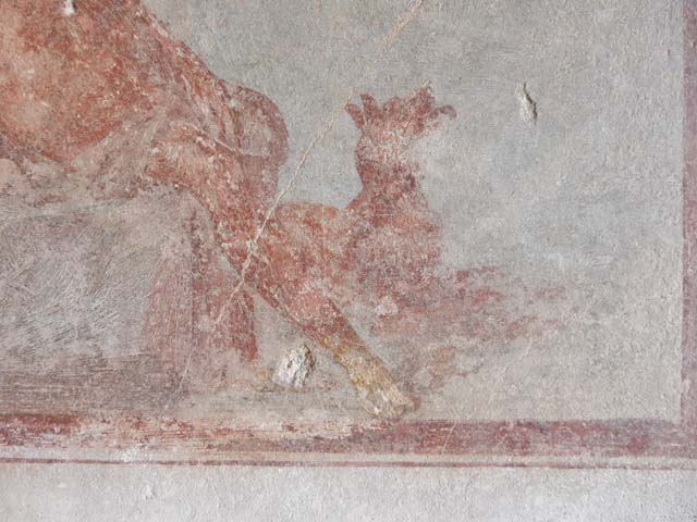 IX.3.5 Pompeii. March 2009. Room 16, wall painting of Endymion, from centre of west wall.
See Helbig, W., 1868. Wandgemälde der vom Vesuv verschütteten Städte Campaniens. Leipzig: Breitkopf und Härtel. (950).

