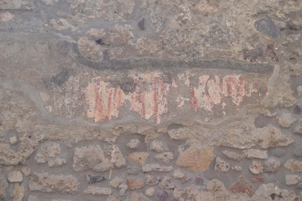 IX.3.20 Pompeii, Pompeii. March 2019. Detail of remaining graffiti on wall between IX.3.20/IX.3.21.
Foto Taylor Lauritsen, ERC Grant 681269 DÉCOR.
