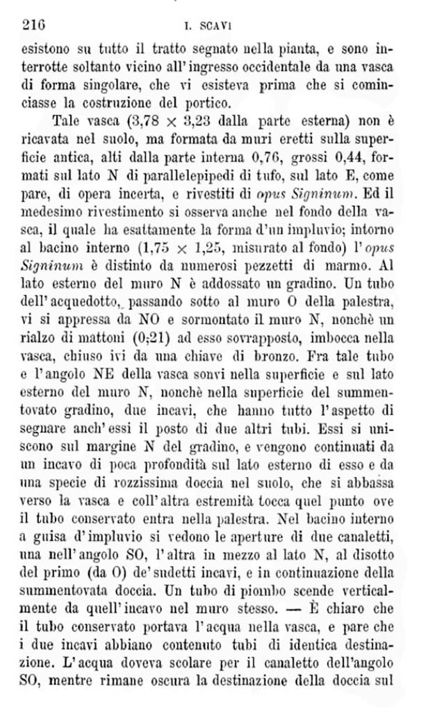 Bullettino dell’Instituto di Corrispondenza Archeologica (DAIR), 1877, p.216.