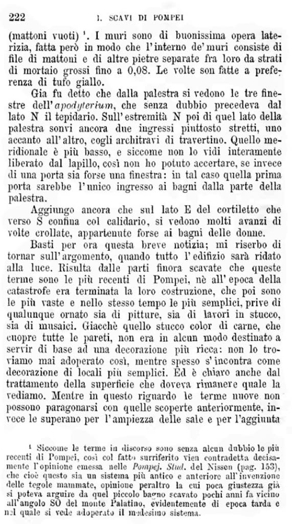 Bullettino dell’Instituto di Corrispondenza Archeologica (DAIR), 1877, p.222.