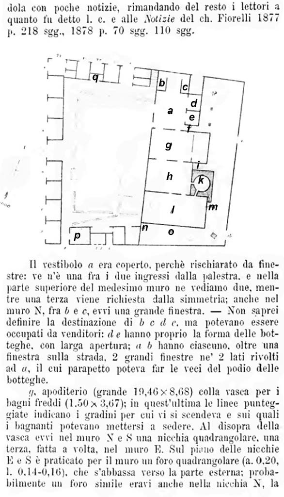 Bullettino dell’Instituto di Corrispondenza Archeologica (DAIR), 1878, p.252.
