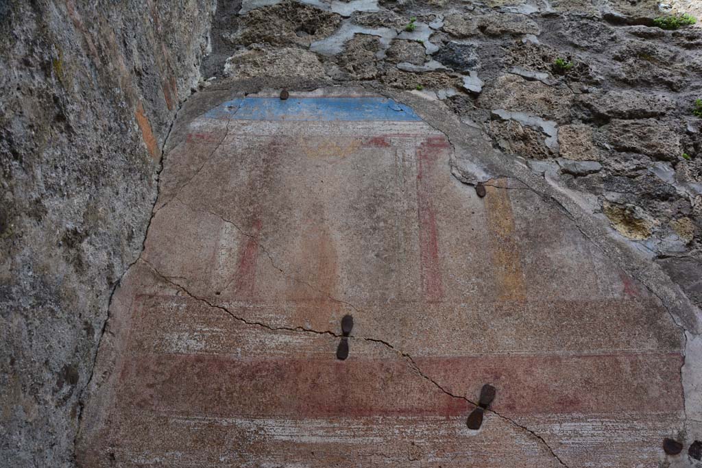 IX.5.2 Pompeii. March 2017. Room n, north wall in north-west corner.
Foto Christian Beck, ERC Grant 681269 DCOR.

