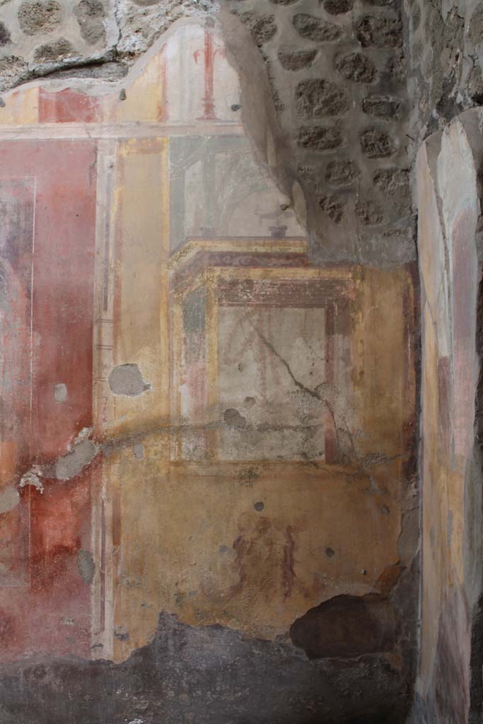 IX.5.2 Pompeii. May 2019. Room ‘u’, east wall at south end.
Foto Christian Beck, ERC Grant 681269 DÉCOR.
