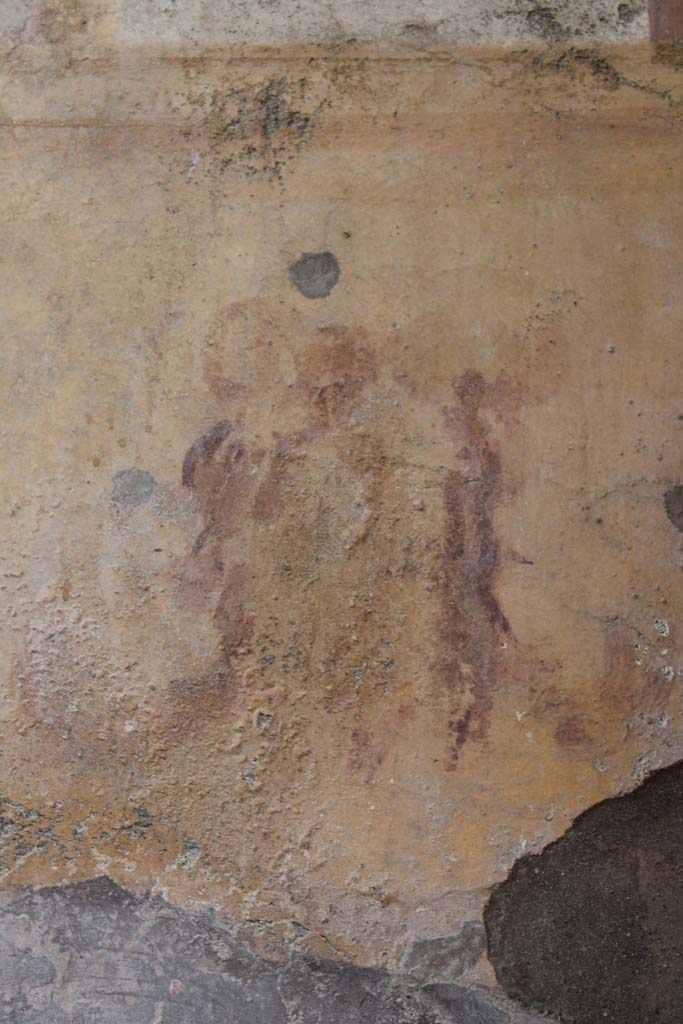 IX.5.2 Pompeii. May 2019. Room ‘u’, detail from east wall at south end.
Foto Christian Beck, ERC Grant 681269 DÉCOR.
