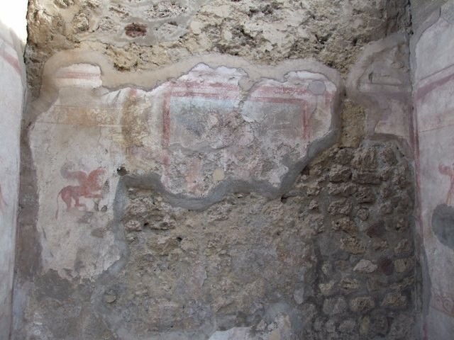 IX.5.2 Pompeii. March 2017. Room ‘c’, east wall at north end.
Foto Christian Beck, ERC Grant 681269 DÉCOR.

