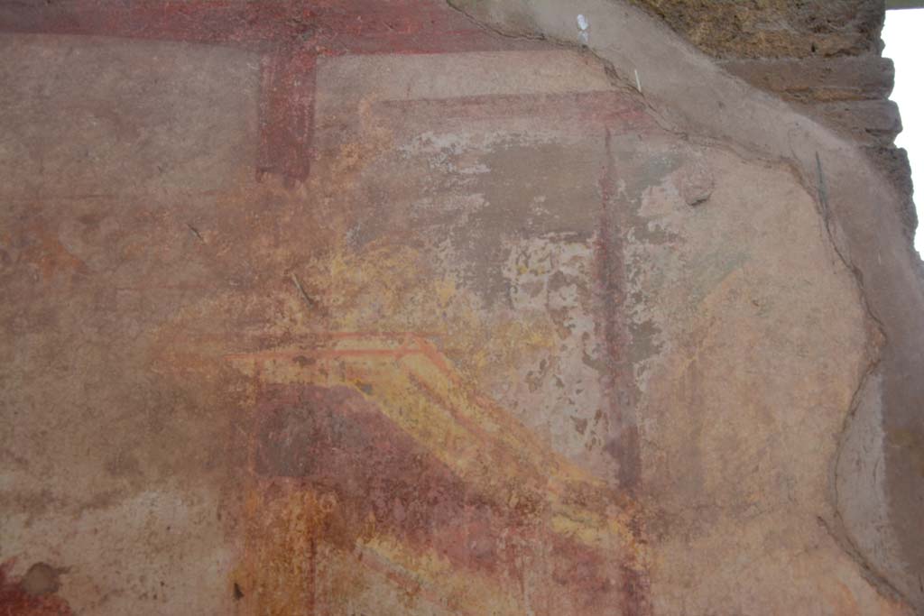 IX.5.2 Pompeii. March 2017. Room ‘c’, detail from west wall on south side of doorway.
Foto Christian Beck, ERC Grant 681269 DÉCOR.
