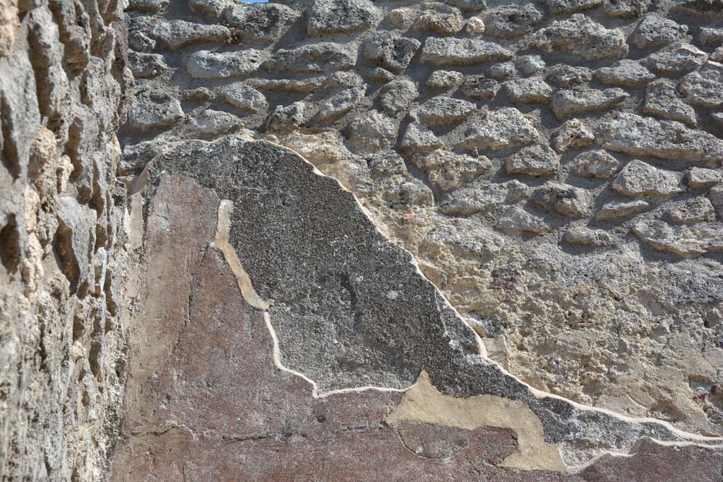 IX.5.11 Pompeii. May 2017. Peristyle n, detail from upper south wall in south-east corner.
Foto Christian Beck, ERC Grant 681269 DCOR.

