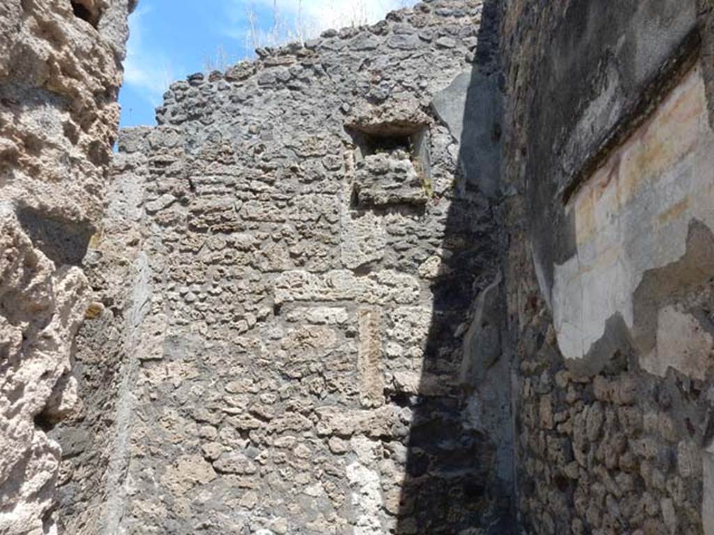 IX.14.4 Pompeii. May 2017. Room C on east side of atrium, looking towards east wall. Photo courtesy of Buzz Ferebee.