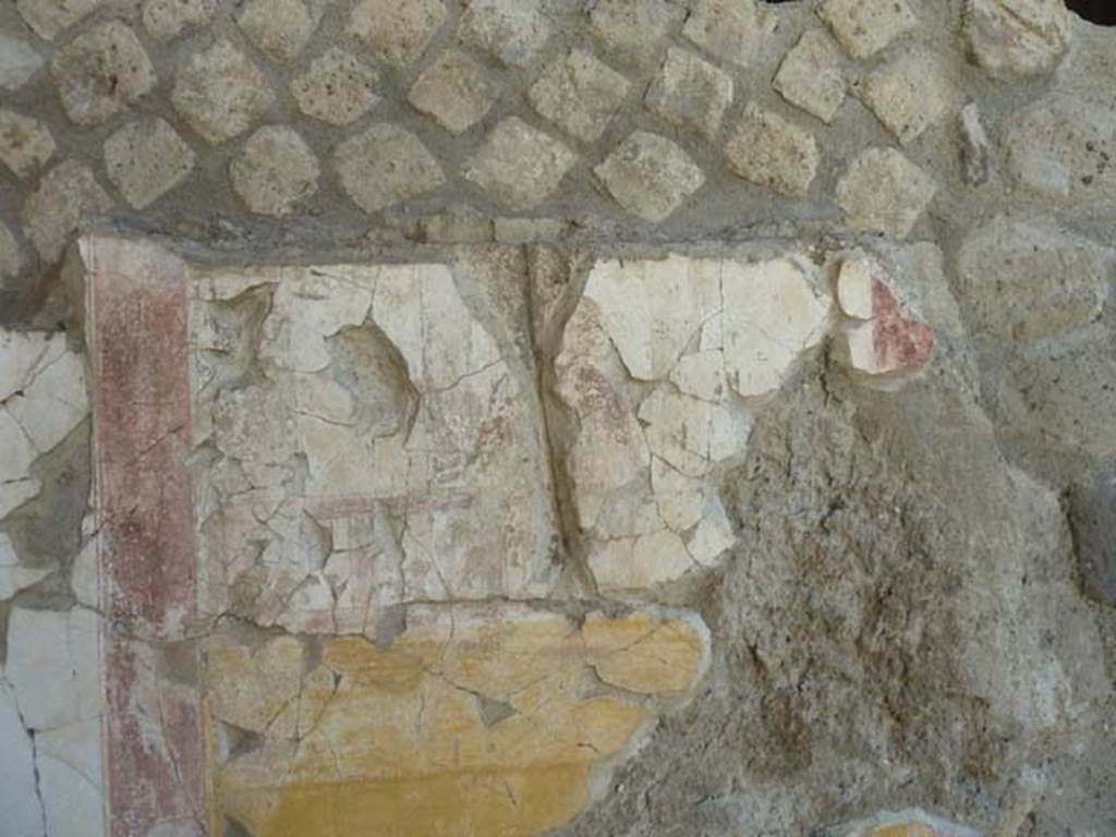 Villa San Marco, Stabiae, September 2015. Portico 1, south wall.