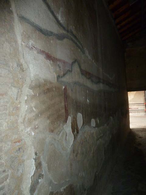 Oplontis, September 2015. Looking north along corridor 6 from room 4.  