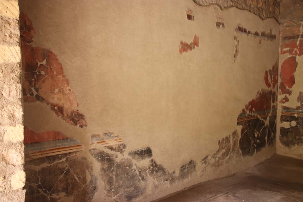 Oplontis Villa of Poppea, October 2020. Room 30, looking towards east wall from window. Photo courtesy of Klaus Heese.