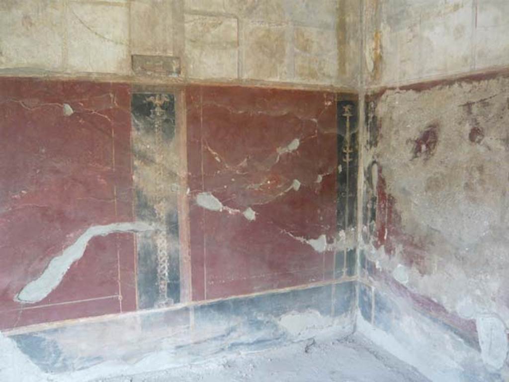 Oplontis Villa of Poppea, October 2020. Area 40, north wall in north-east corner. Photo courtesy of Klaus Heese.