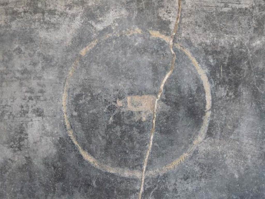 Stabiae, Secondo Complesso, May 2010. Room 15, detail of painted medallion of a deer from south wall. Photo courtesy of Buzz Ferebee
