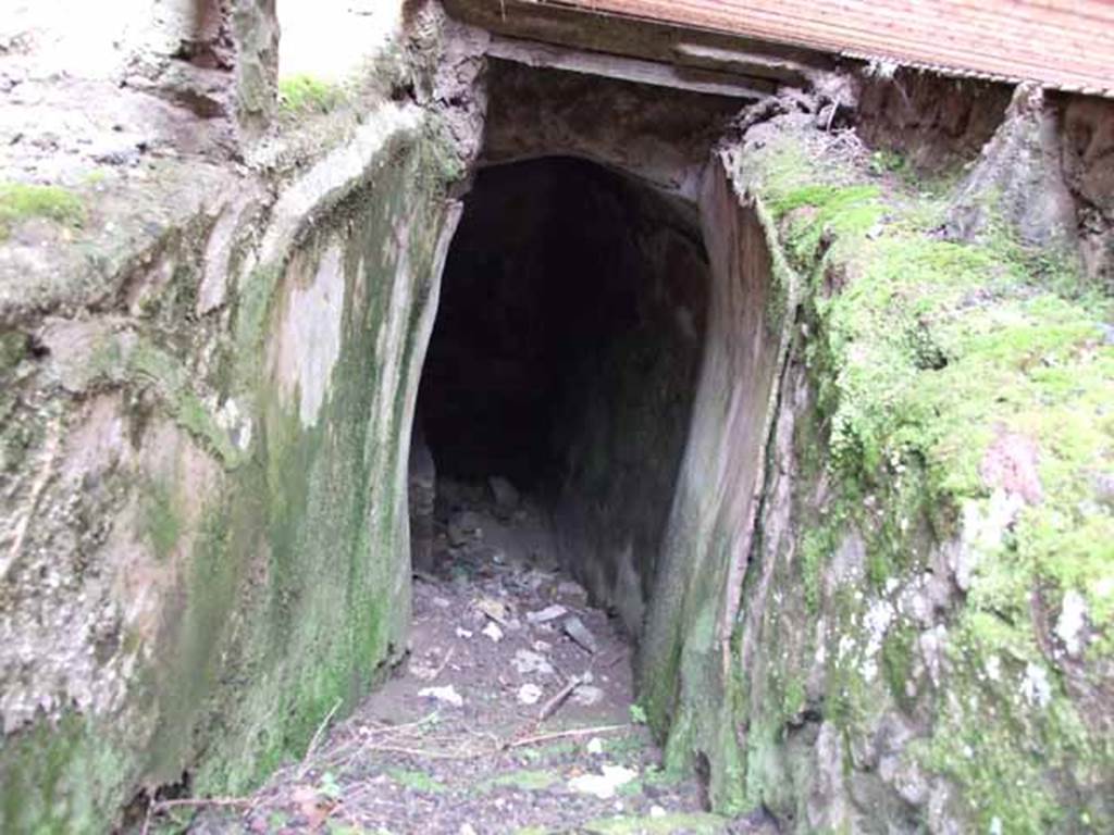 VI.9.2 Pompeii. May 2010. Entrance to cellar.