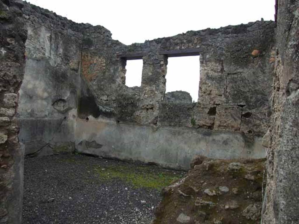 VI.9.2 Pompeii. May 2010. Room 10, looking towards west wall.