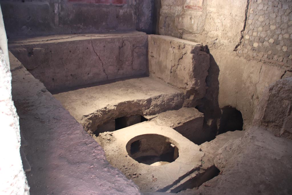 Villa San Marco, Stabiae, October 2022. Room 29, bath in caldarium. Photo courtesy of Klaus Heese.