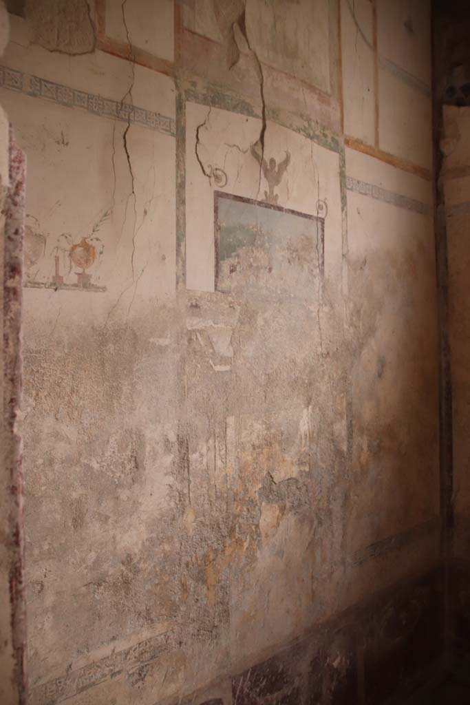 Villa San Marco, Stabiae, October 2020. Room 57, looking towards east wall. Photo courtesy of Klaus Heese.