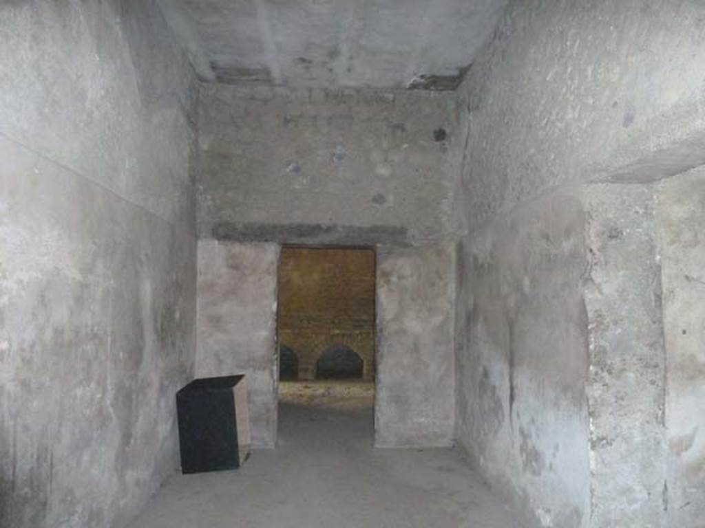 Villa San Marco, Stabiae, September 2015. Room 40, looking north towards doorway to room 26, the kitchen.