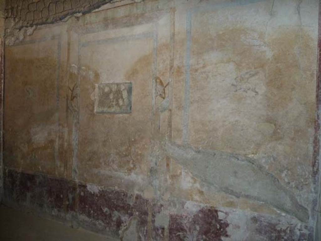 Villa San Marco, Stabiae, September 2015. Room 60, south wall.