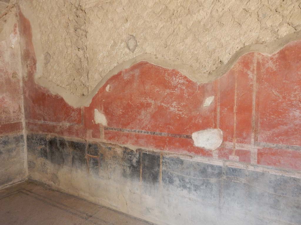 Villa San Marco, Stabiae, June 2019. Corridor 32, west wall. Photo courtesy of Buzz Ferebee