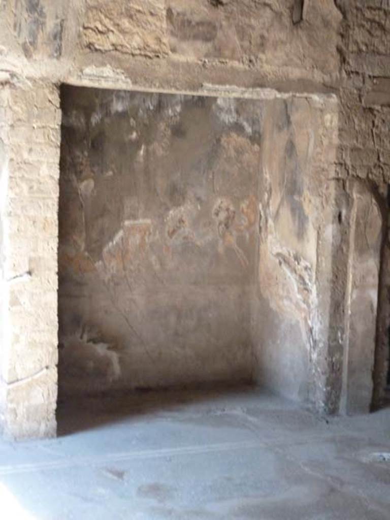 Villa San Marco, Stabiae, September 2015. Area 34, alcove or niche.