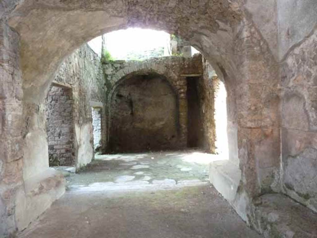 Villa of Mysteries, Pompeii. May 2010. Room 66, looking east into the unexcavated.