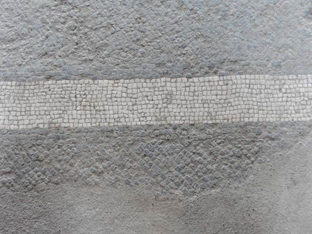 Villa of Mysteries, Pompeii. May 2015. Room 64, detail of floor of atrium.  Photo courtesy of Buzz Ferebee.
