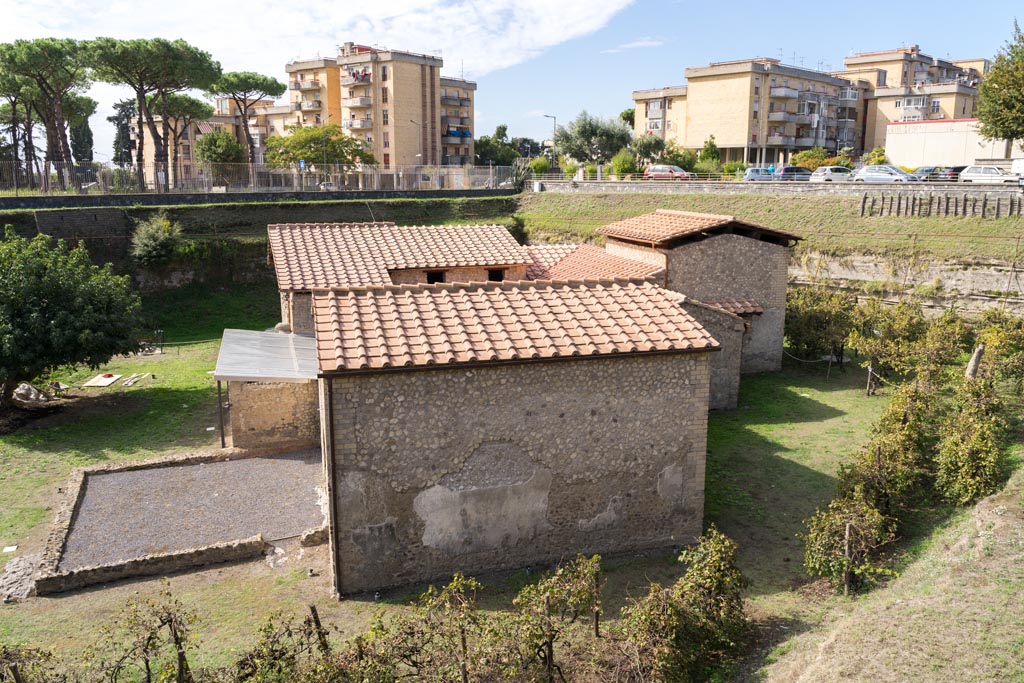 Villa Regina, Boscoreale. October 2021. Looking towards north side. Photo courtesy of Johannes Eber.